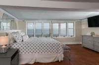Waterfront House with picture-perfect views from all 3 levels.
