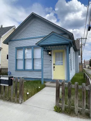A 2-bedroom house right off of main street in Leadville with off street parking