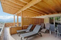 Dream vacation apartment in a panoramic location with roof terrace, Cron4 swimming pool & sauna