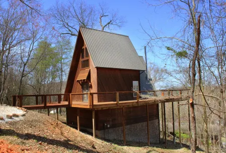 🌟 Lakeview Haven 🌟 A-Frame Treehouse Beaver Lake
