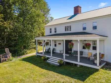 Breathtaking Mountain Views from Lovingly Updated 1850 Antique Farmhouse