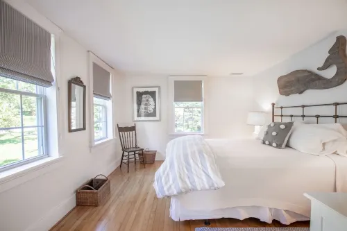 Dew Drop 4: Classic Waterfront Cape on the Harbor of Maine Coastal Village