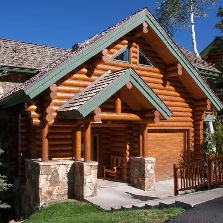 4 BR Mountain Village Luxury Log Home - Great Views, Sleeps 10