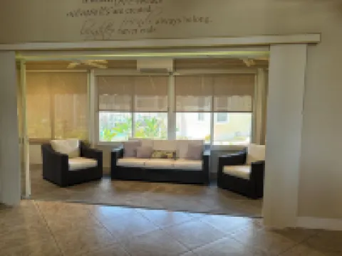 Upgraded 3:2 House in Amelia mins to Sumter Landing, golf & pool. New rental. Hotels in The Villages