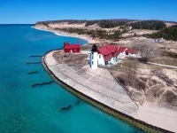 Beautiful Big Platte Lake Shared Waterfront Rental Home