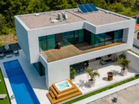 5-Star Villa Calma II with Heated Pool & Jacuzzi Oasis Hotels in Starigrad