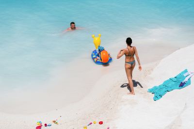 Private Beach Radisson Blu Beach Resort, Milatos Crete Photo