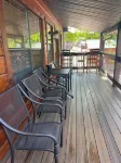 Cozy Lake Front/View 2BR2BA Private Cabin23, Resort Pool/Hot Tub/Firepit & more!