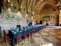 Peckforton Castle - breakfast