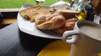 Gailurretan - breakfast