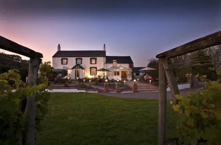Llanerch Vineyard Hotel Отели в г. Коубридж вит Лланблтиан