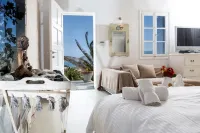 Manu Mykonos  Beach Villas & Bungalows Hotels in Kalafatis