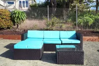 Oceanview Sunset View Luxe 3BR 2Bath SofaBed Home Yard in Pacifica Hotels in Pacifica