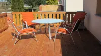 Child-friendly apartment with terrace, 800m to the beach