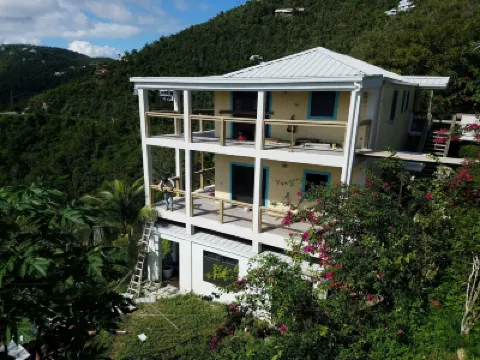 Verandah-style Living Overlooking Coral Bay Hotels near Cinnamon Bay Beach