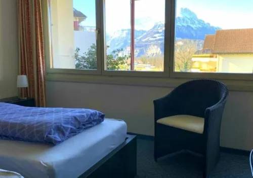Private studio with alps view FREE pool/sauna at Swiss Holiday Park + parking