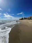 Serene and Spacious Beachfront Condo with Pool.  Amazing views. Gated security.