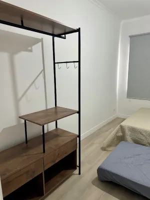 Canto do Forte apartment 50 meters from the beach 2 bedrooms, living room, balcony, kitchen. Hotels near Praia do Boqueirao