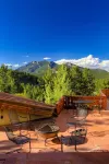 H7 at Hope Mountain -- 6-Bedroom Retreat Home at Allenspark Colorado Home - balcony