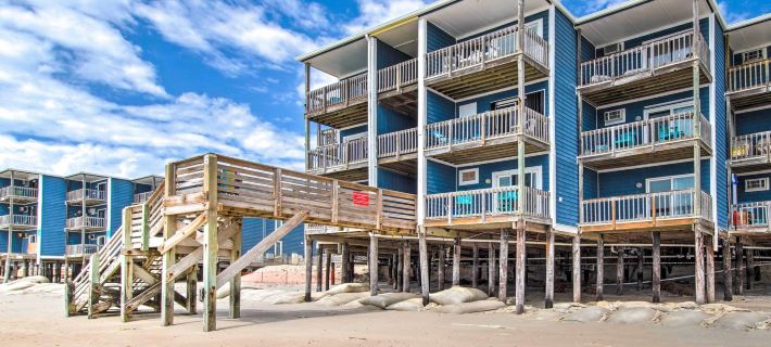 North Topsail Beach Condo w/ Balcony! Hotels in Onslow County