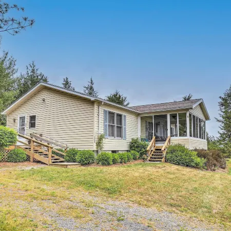 Finger Lakes Retreat w/ Sunroom, Fire Pit & BBQ!