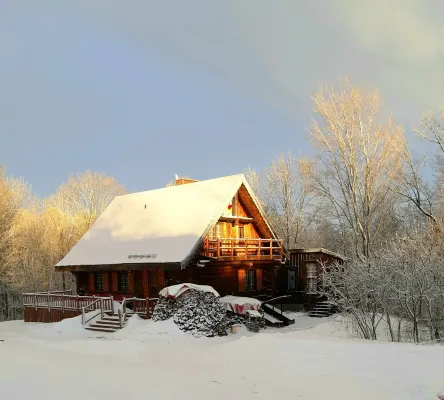 Hilltop Chalet with Stunning Forest Views Between Historic Westport and Perth