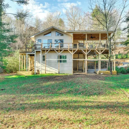 Pool & Golf Club! Riverfront Retreat in Newland