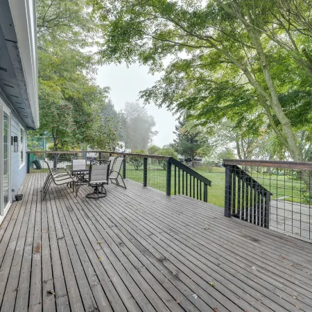 Lakefront Mount Vernon Home w/ Private Dock!