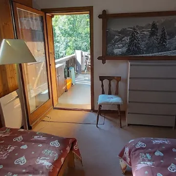 Two-room apartment with Mont Blanc view