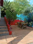 Studio with terrace and garden