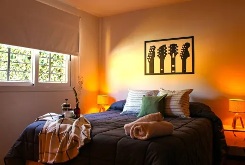 House in Chacras de Coria's heart with Patio, Swimming Pool, Grill, and Garage