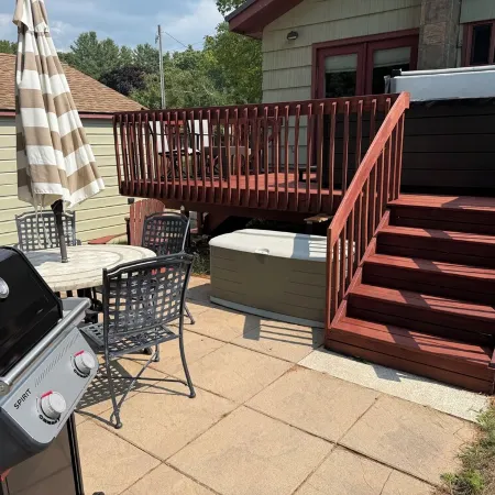 Completely renovated home with BRAND NEW HOT TUB.  See pics