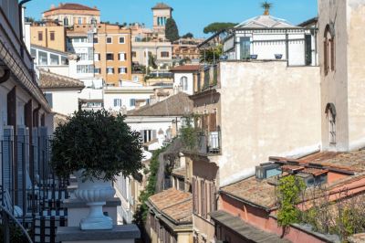 ホテルからの眺望 ホテルD インギルテッラ ローマ スターホテルズ コレツィオーネの写真