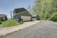 Spacious Delton Home w/ Fire Pit + Lake Views - 3-Star
