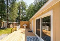 2 lakefront cottages on Shadow Lake with dock and water toys