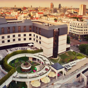 โรงแรม คราวน์ พลาซ่า บราติสลาวา บาย IHG โรงแรมใกล้โบสถ์เซนต์อลิซาเบธ