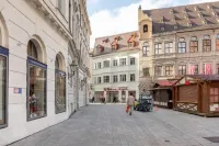 Global Living - Design Apartment I Rathausplatz I Kitchen I Augsburg - Lejligheder