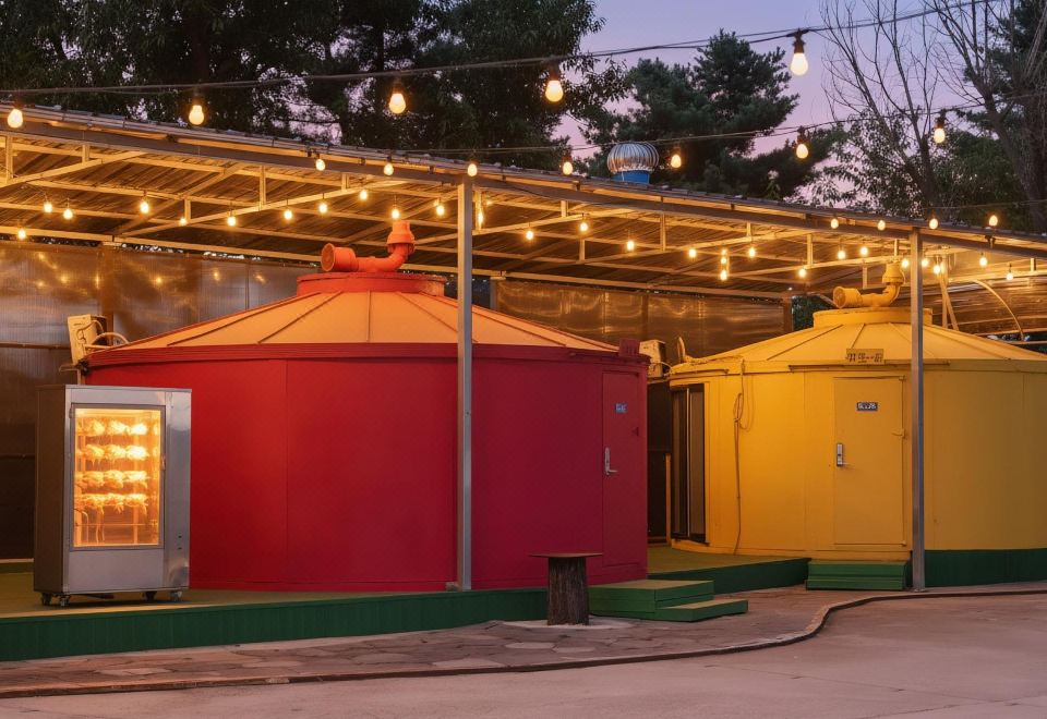 숙소 외부 전경 1