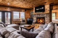 Epic Mtn Views Hot Tub Fire Pit Sleeps 13 - Apartemen