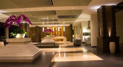 共有エリア スイス ベルホテル チューバンの写真