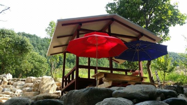 이안애펜션 테라스