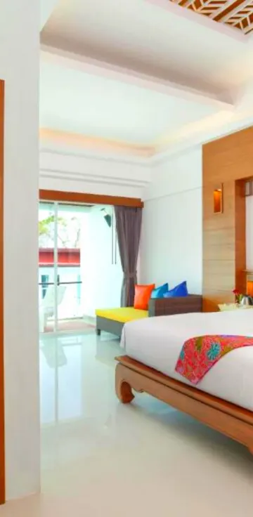 ห้องดีลักซ์ พร้อมระเบียง