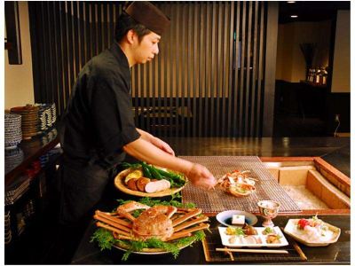 料理 三朝薬師の湯 万翆楼の写真