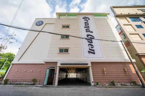 Hotel Casa Osteria in Indong, Gumi - Parking