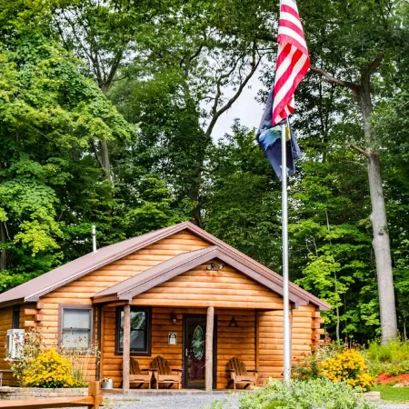 Log Cabin Retreat, Cayuga Wine Trail, Dogs Welcome, Open Year-round