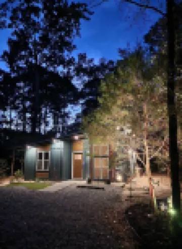 New, unique custom-built cottage, between Savannah and Tybee Island.
