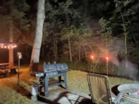 Cozy cabin with backyard stream close to Au Sable River and the best ATV trails