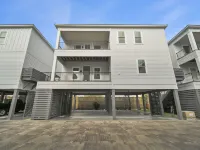 Coastal beach cottage steps away from the white sand beaches!