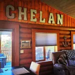 Charming, modern log cabin, steps to the lake. Bright & spacious. Ideal escape!