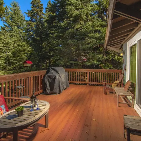 Luxurious Cabin w/ lake views 10 minutes to Santa's SkyPark & Village